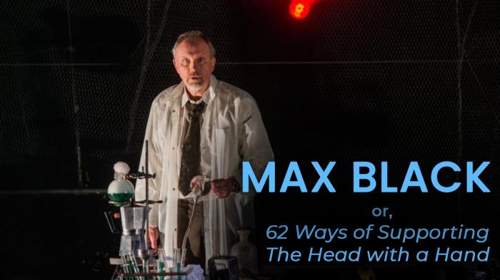 STG Max Black, or, 62 Ways of Supporting the Head with a Hand