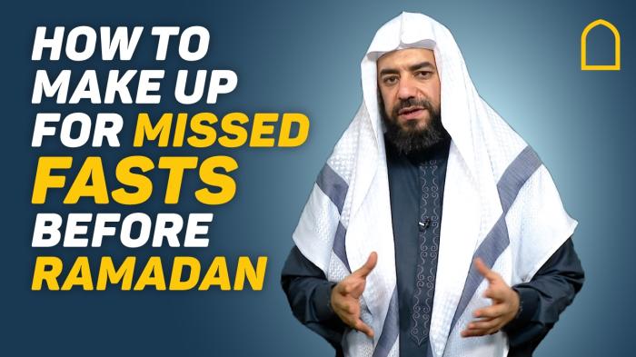 STG How To Ramadan - How to make up for missed fasts before Ramadan?