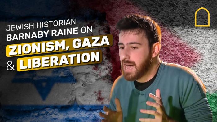 STG Jewish Historian Barnaby Raine on Zionism, Gaza and Liberation