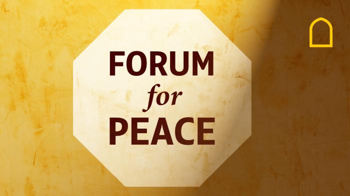 Forum For Peace