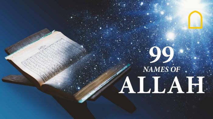 99 Names of Allah