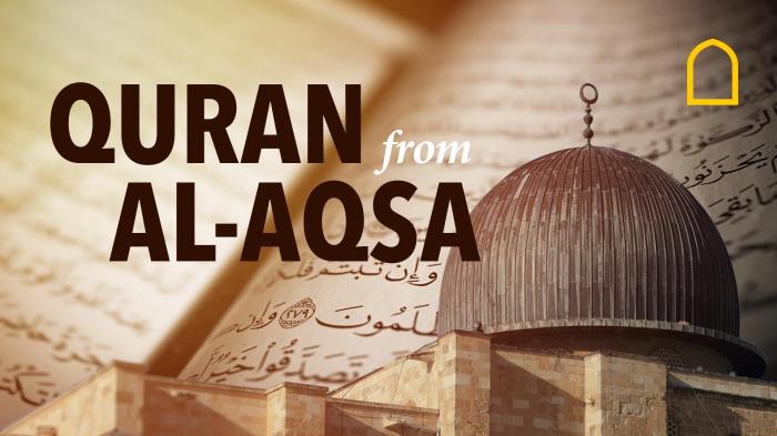 Quran from Al Aqsa