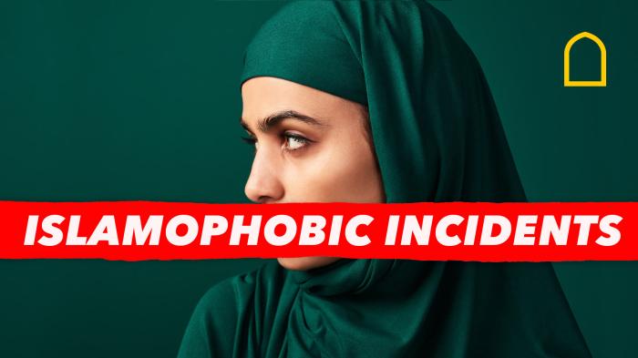 Islamophobic incidents