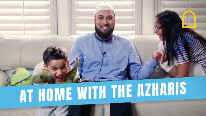 At Home with the Azharis