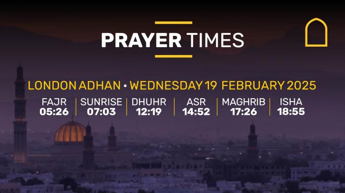 Azan Timings