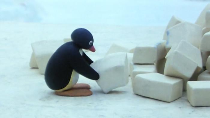 STG Pingu Builds An Igloo