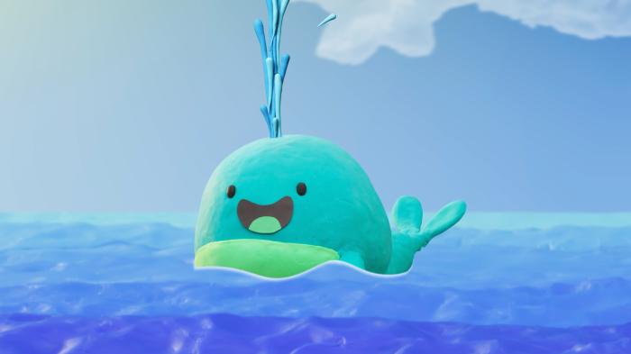 STG Wavy Whale Friend