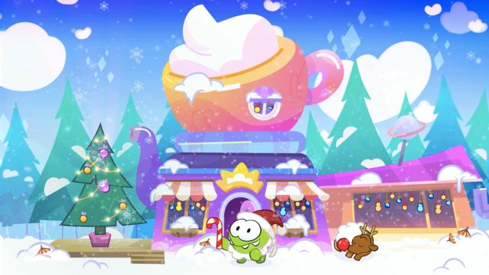 STG Xmas with Om Nom: Christmas Decorating