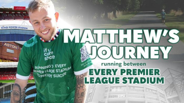 Matthew's Journey: Every Premier League Stadium