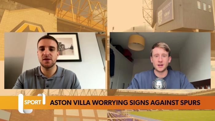 STG Aston Villa showed worrying signs of capitulation at Spurs