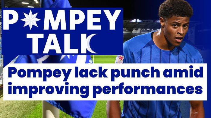 STG Pompey Talk: Pompey lack punch amid improving performances