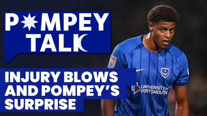 STG Pompey Talk: Injury blows and Pompey's surprise transfer stance