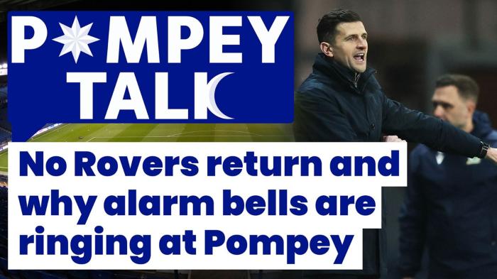 STG Pompey Talk: No Rovers return and why alarm bells are ringing at Pompey