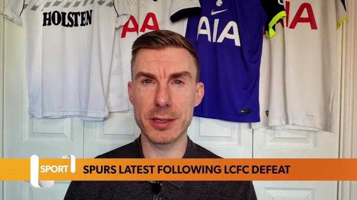 STG Spurs latest following defeat against Leicester City