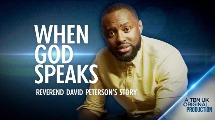 STG When God Speaks: Rev David Peterson's Story