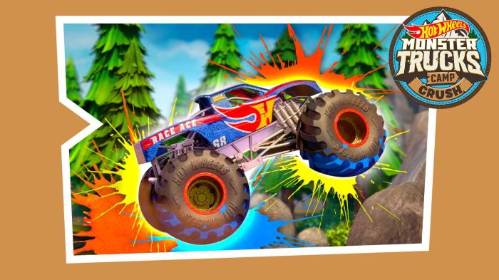 Hot Wheels: Monster Trucks Camp Crush